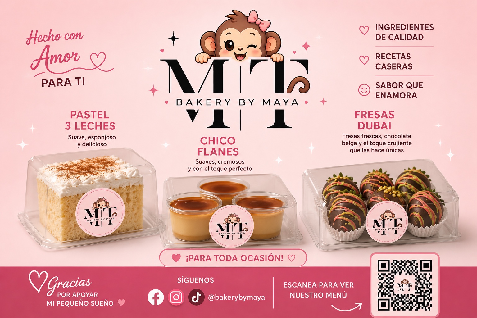 Bakery By Maya Packaging