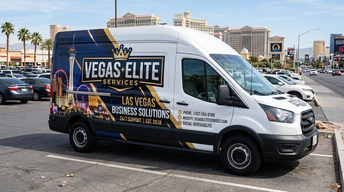 Business Vehicle Wrap